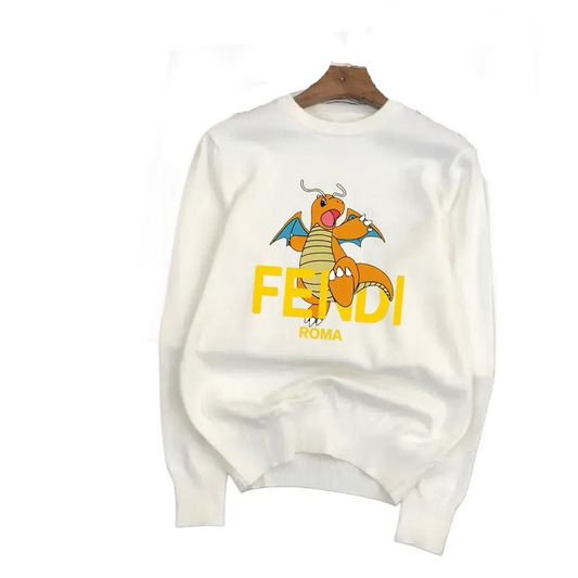 OFF-WHITE Sweatshirt mit Rundhalsausschnitt