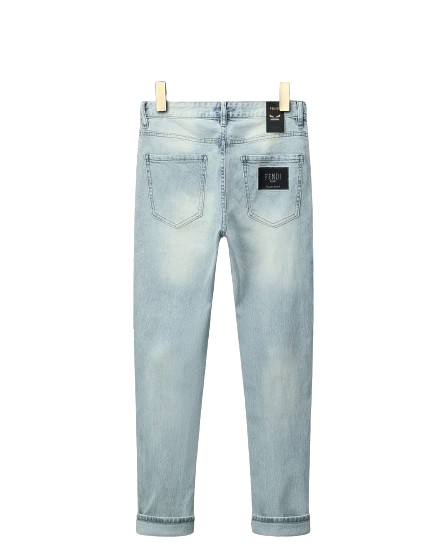 FENDI - Jeans in denim