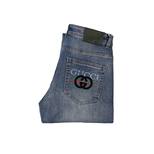 GUCCI - Jeans in denim
