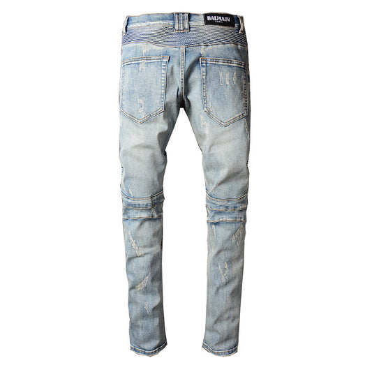 BALMAIN - Jeans in denim