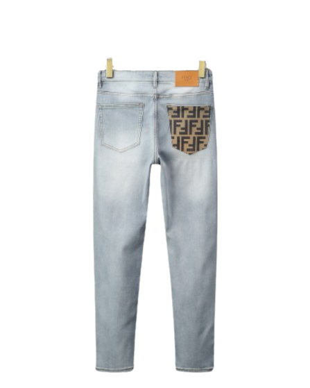 FENDI - Jeans in denim