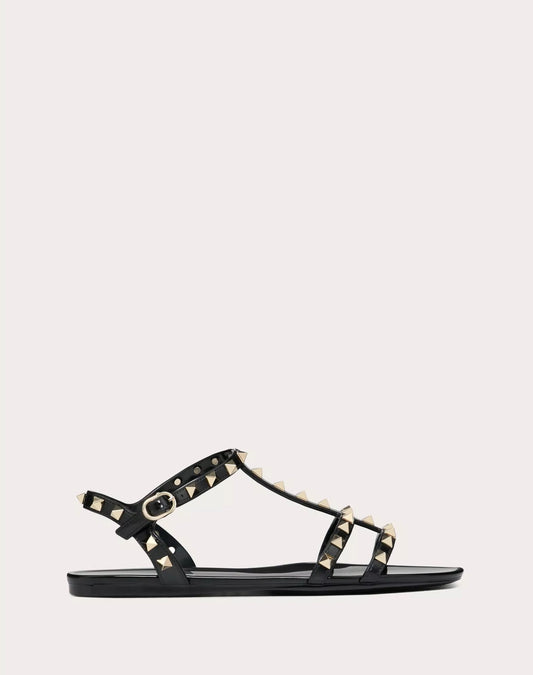 VALENTINO - Sandalo basso ROCKSTUD
