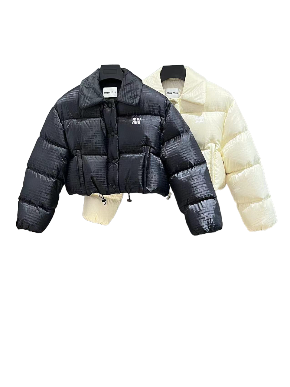 MIU MIU Short nylon down jacket IperShopNY
