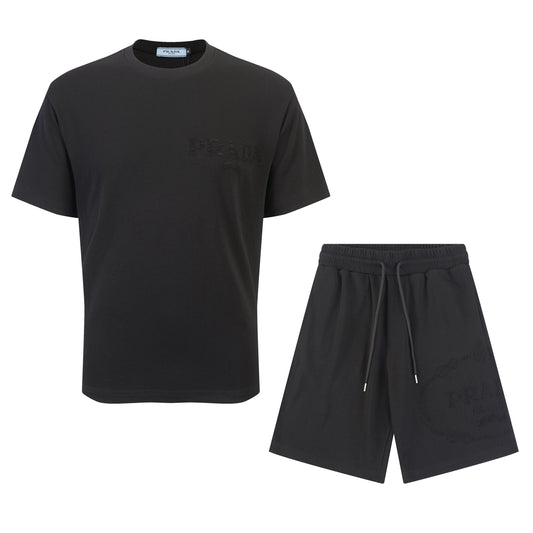 Prada - Completo T-shirt e Shorts in cotone