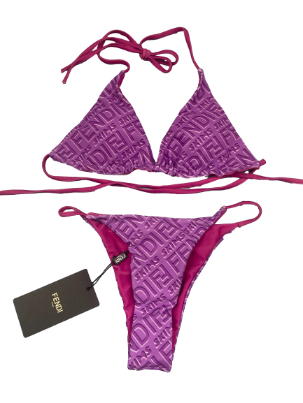 FENDI - Bikini con stampa ICONICA - IperShopNY