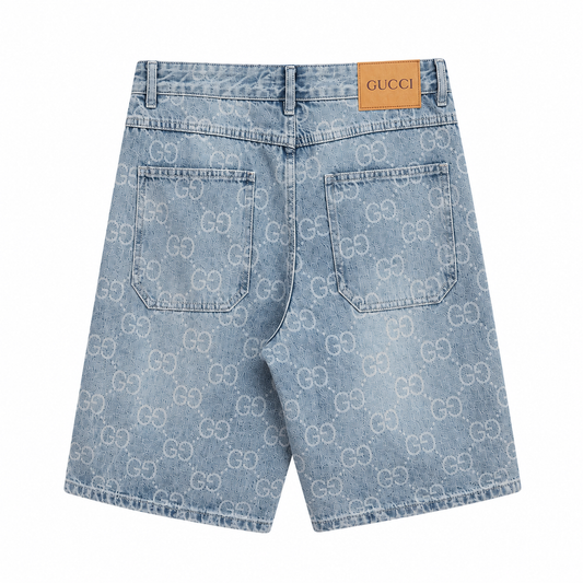 GUCCI - Bermuda Shorts in Denim