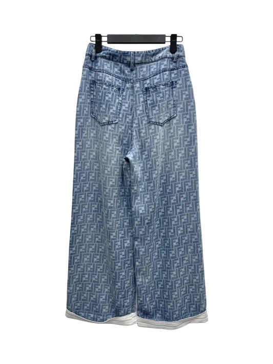 FENDI - Jeans in denim