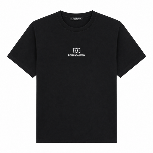 Dolce & Gabbana - T-shirt Girocollo in Cotone