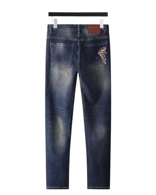 VERSACE - Jeans in denim