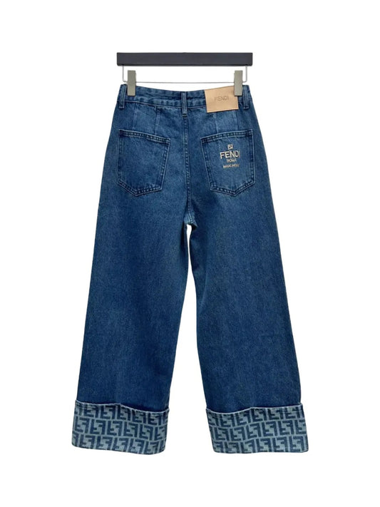 FENDI - Jeans in denim