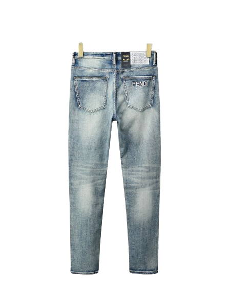 FENDI - Jeans in denim