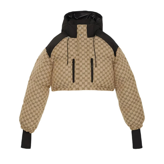 GUCCI - Giubbotto Donna Accorciabile invernale con cappuccio