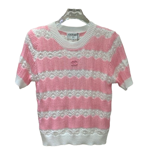 CHANEL -Maglia maniche corte