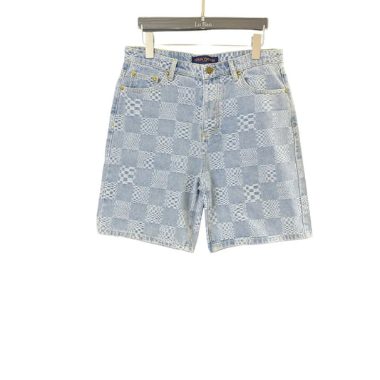 Louis Vuitton - Completo in Denim Camicia e Pantaloncini