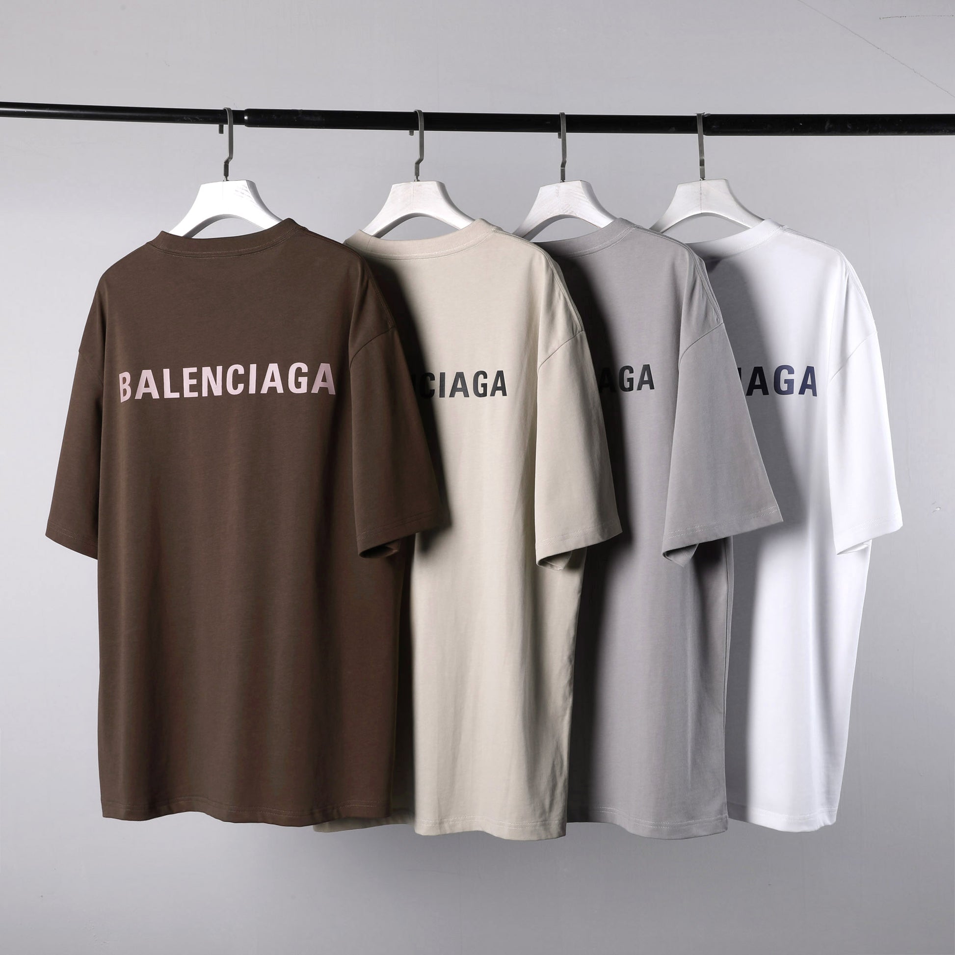 BALENCIAGA - T shirt Lunga con Logo - IperShopNY