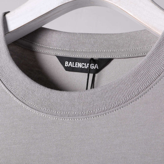 BALENCIAGA - T shirt Lunga con Logo - IperShopNY