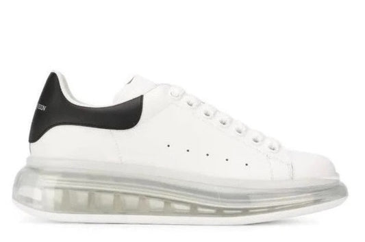 ALEXANDER McQUEEN - Air Sneakers Oversize in Bianco/Nero - IperShopNY