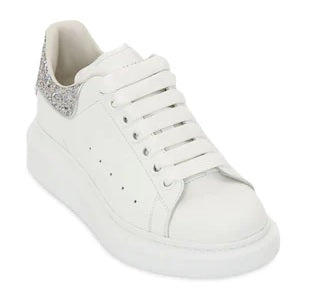 ALEXANDER McQUEEN - Sneaker Oversize in Argento - IperShopNY