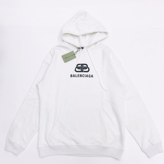 BALENCIAGA - Felpa con Cappuccio New BB - IperShopNY