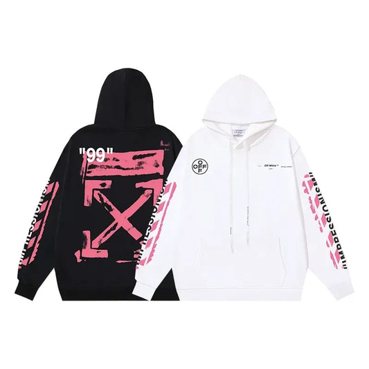 OFF-WHITE - Felpa con cappuccio