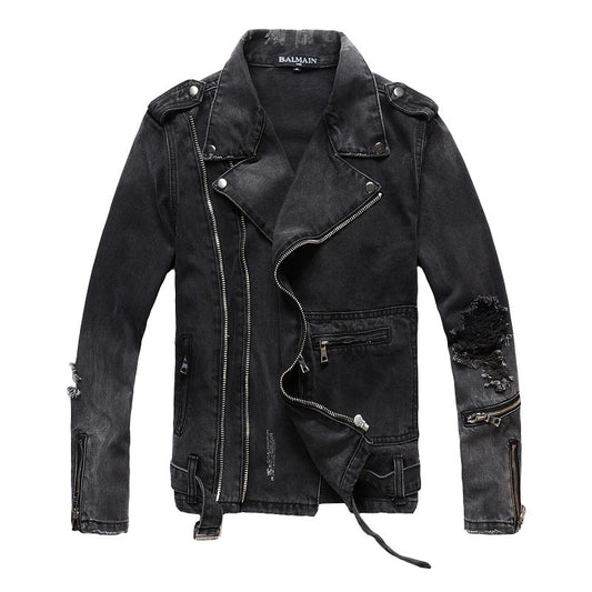 BALMAIN - Giacca Jeans in Denim
