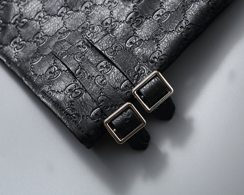 Gucci - Giacca in pelle