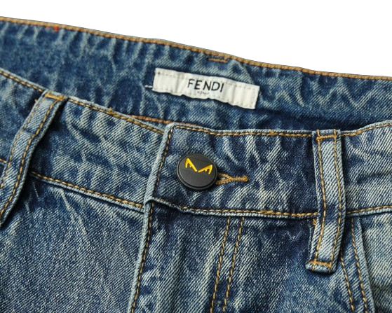 FENDI - Jeans in denim