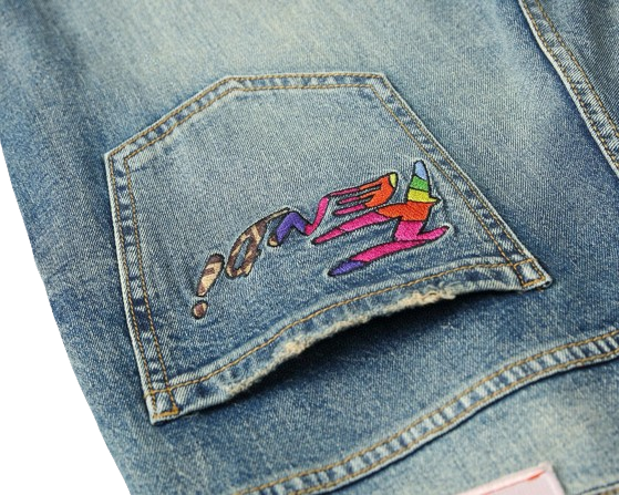 FENDI - Jeans in denim