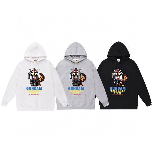 BATHING APE - Felpa con cappuccio