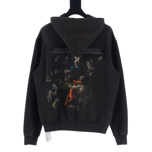 OFF-WHITE Sweatshirt mit Rundhalsausschnitt