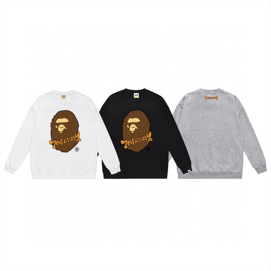 A BATHING APE - Felpa con stampa