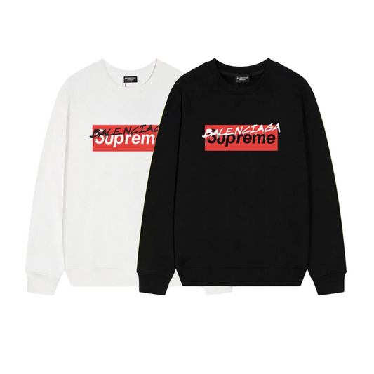 BALENCIAGA X SUPREME - Felpa