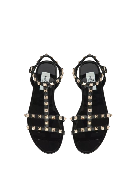 VALENTINO - Sandalo basso ROCKSTUD