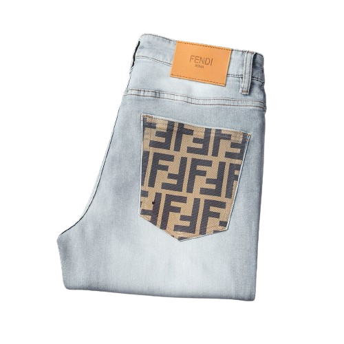 FENDI - Jeans in denim