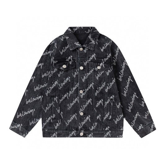 BALENCIAGA Giubbotto Jeans - Bambini