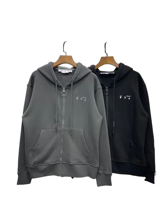 OFF-WHITE Sweatshirt mit Rundhalsausschnitt