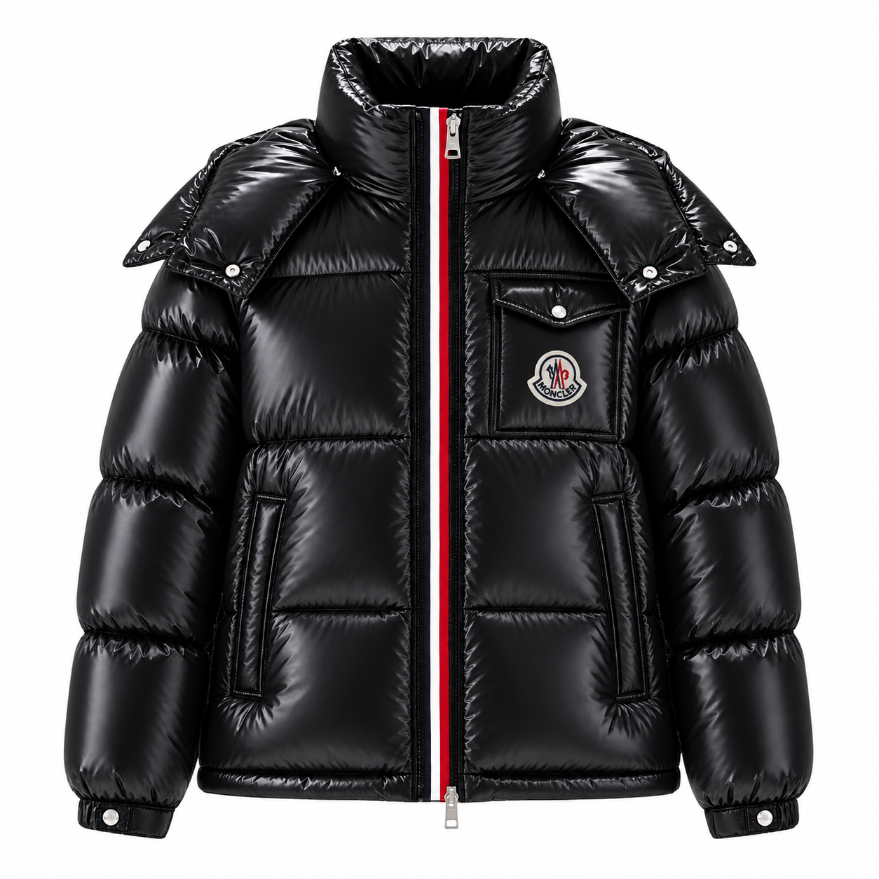 MONCLER Kurze Daunenjacke