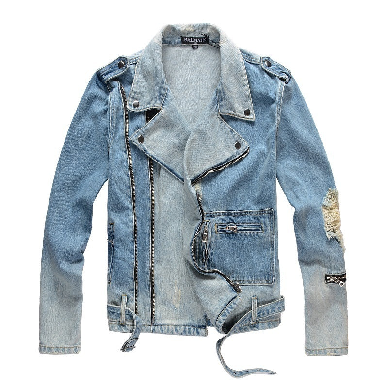 BALMAIN - Giacca Jeans in Denim