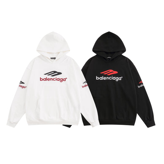 BALENCIAGA - Felpa con Cappuccio