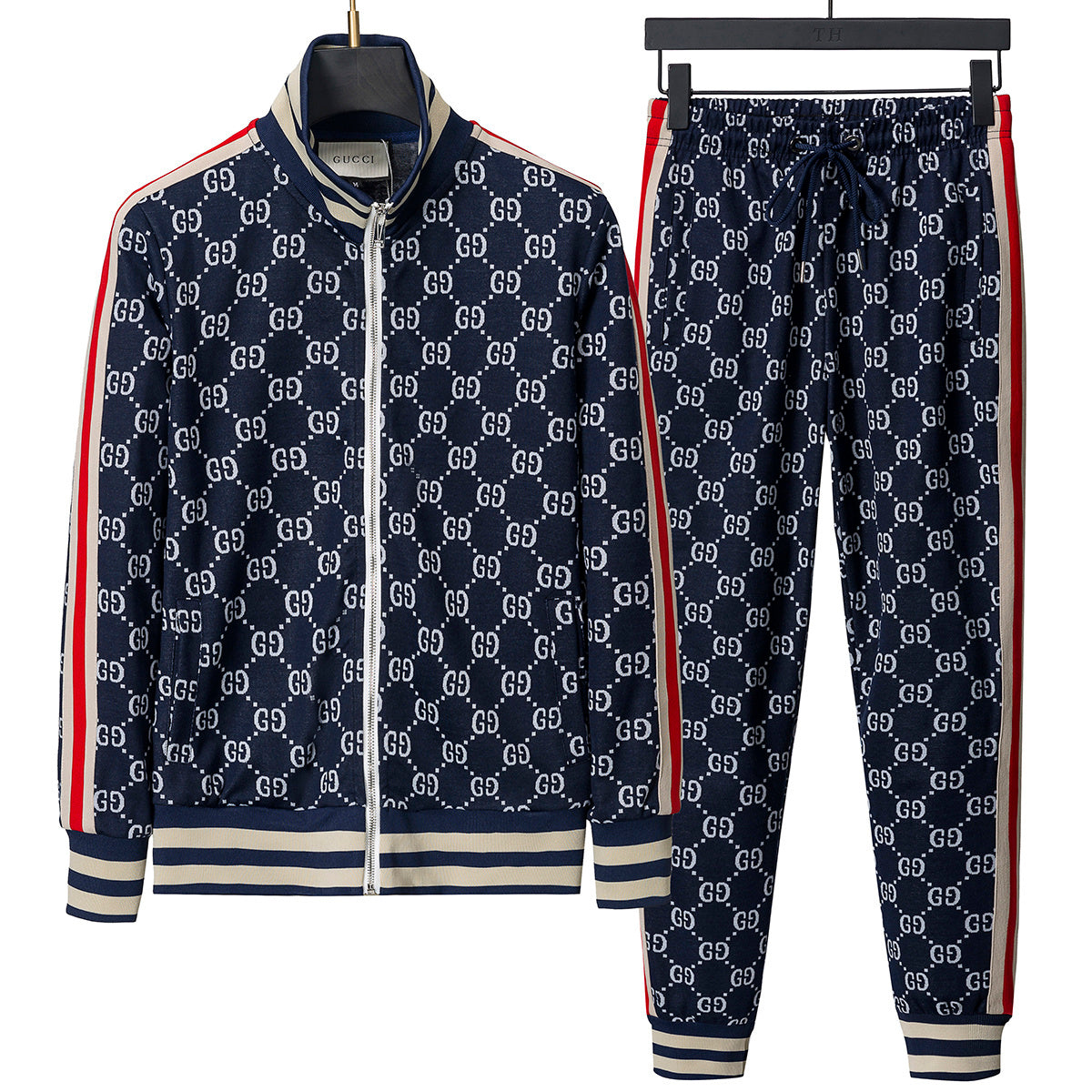 Gucci - Completo Giacca con zip e Pantalone