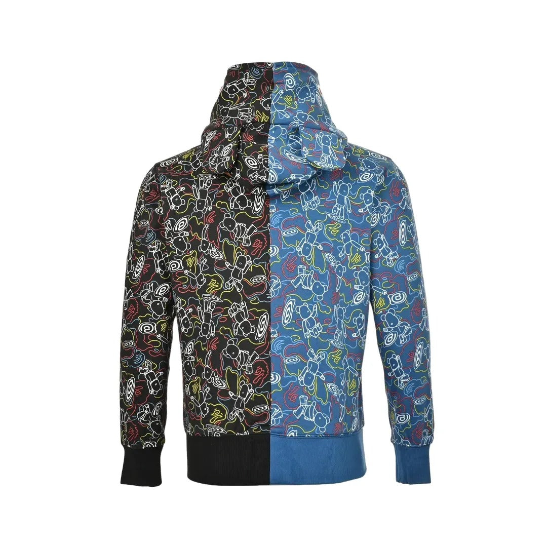 BATHING APE - Felpa con stampa