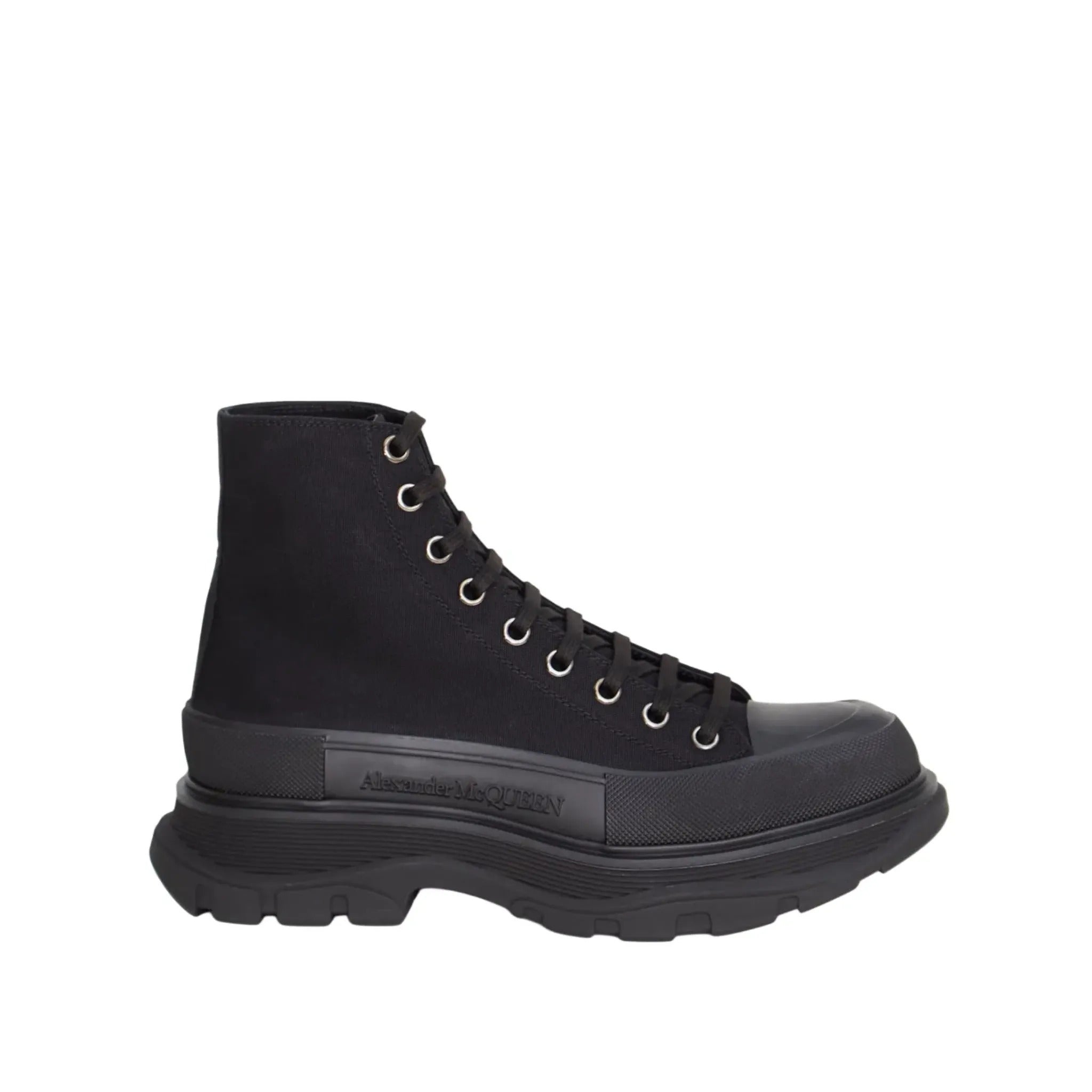 ALEXANDER McQUEEN - Sneakers Oversize Stivaletti Tread Slick in Nero