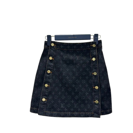 Louis Vuitton - Gonna in Denim