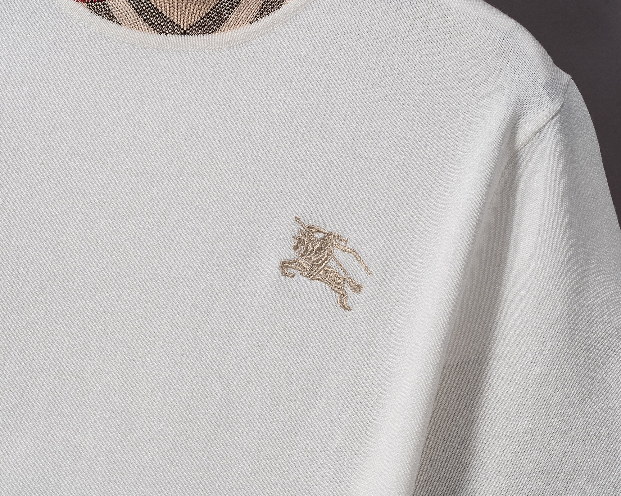 BURBERRY - T-Shirt in cotone