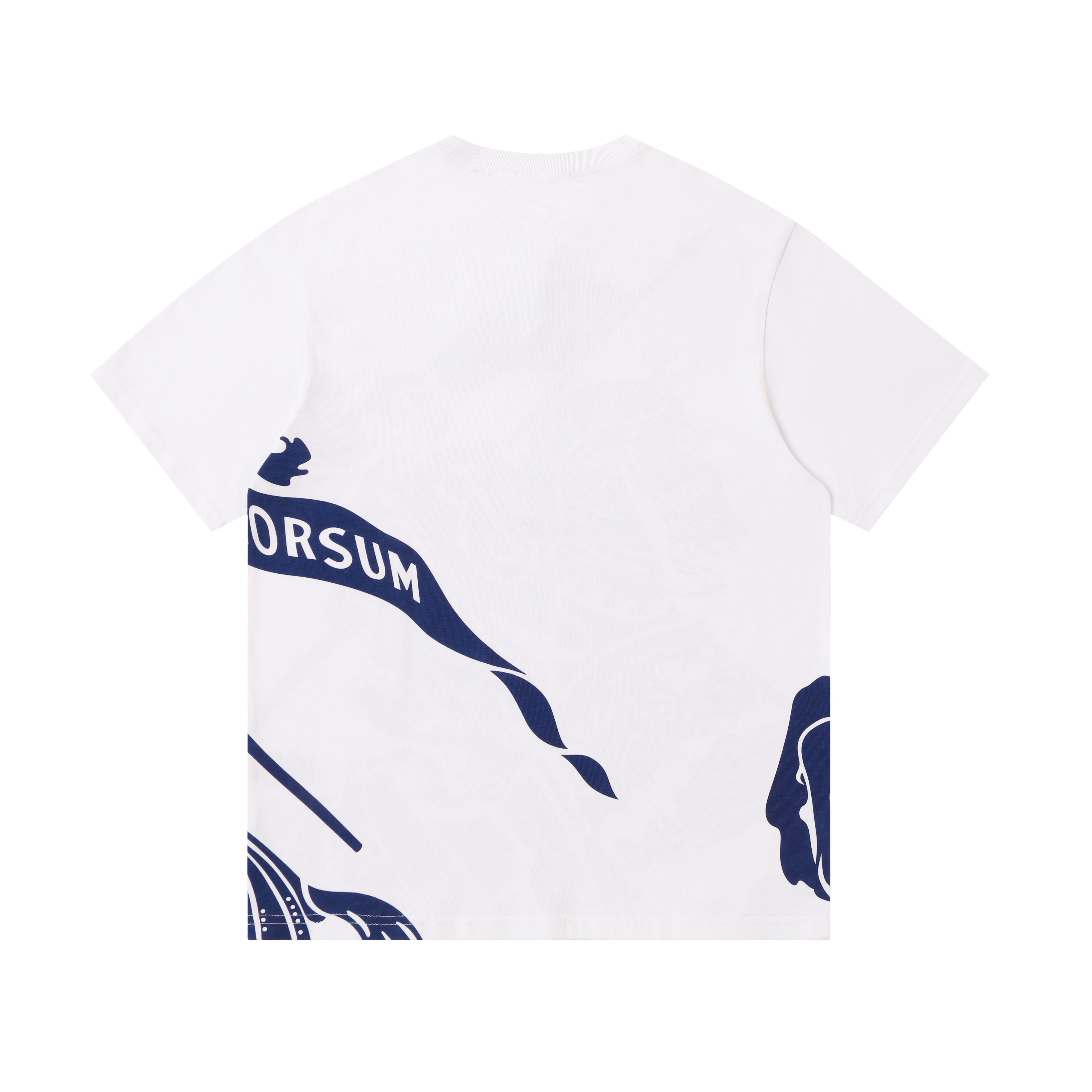 BURBERRY - T-Shirt in cotone con stampa EKD