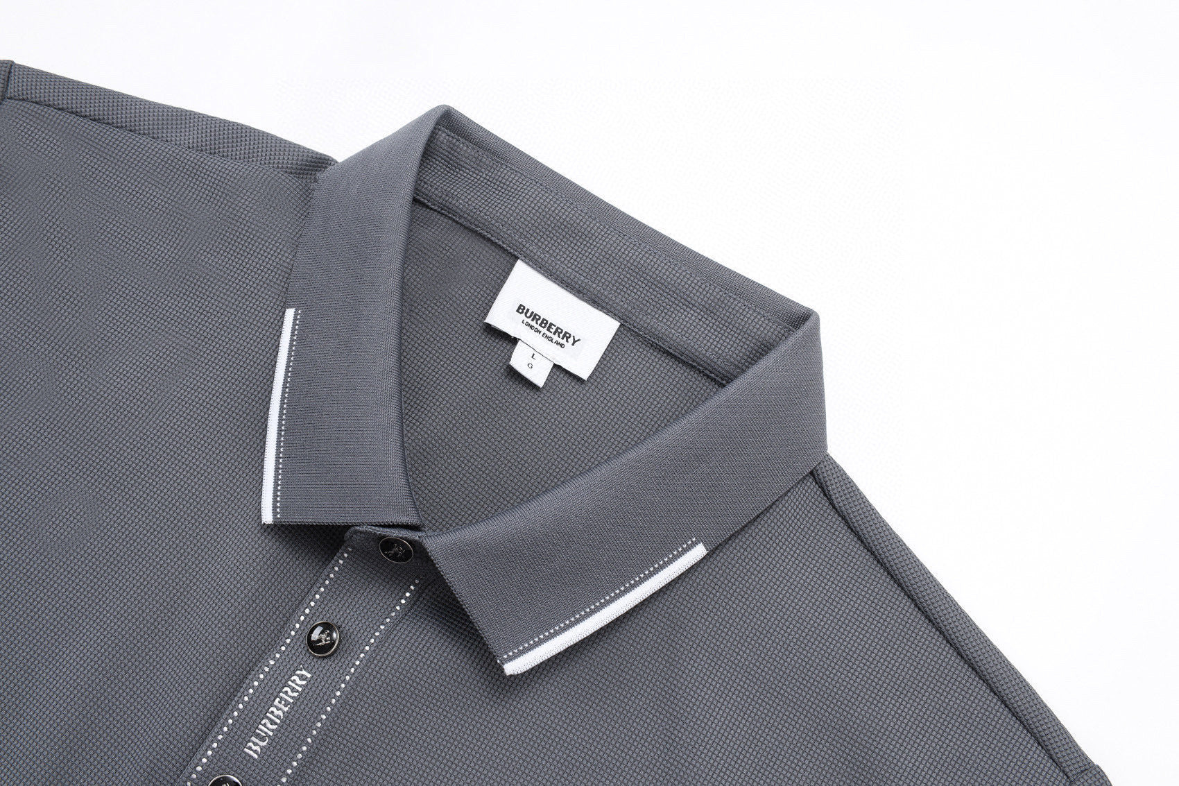 BURBERRY - Polo in cotone