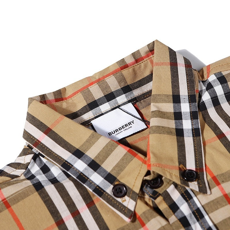 BURBERRY - Camicia in cotone