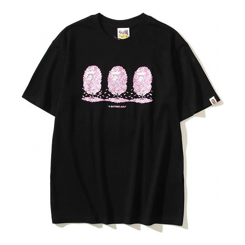 A BATHING APE x RUSSELL - T-shirt in Cotone