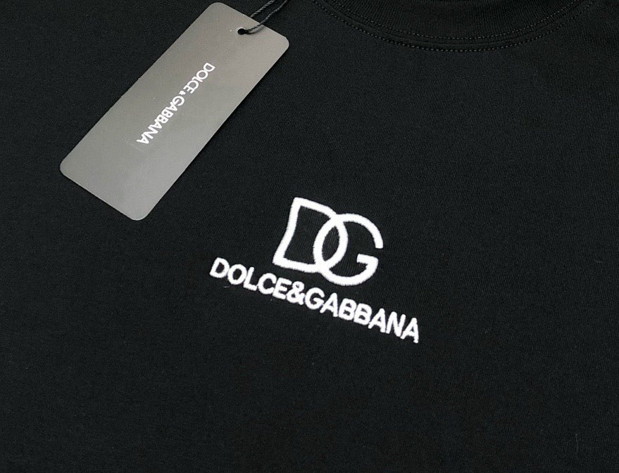 Dolce & Gabbana - T-shirt Girocollo in Cotone