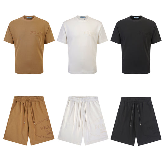 Prada - Completo T-shirt e Shorts in cotone